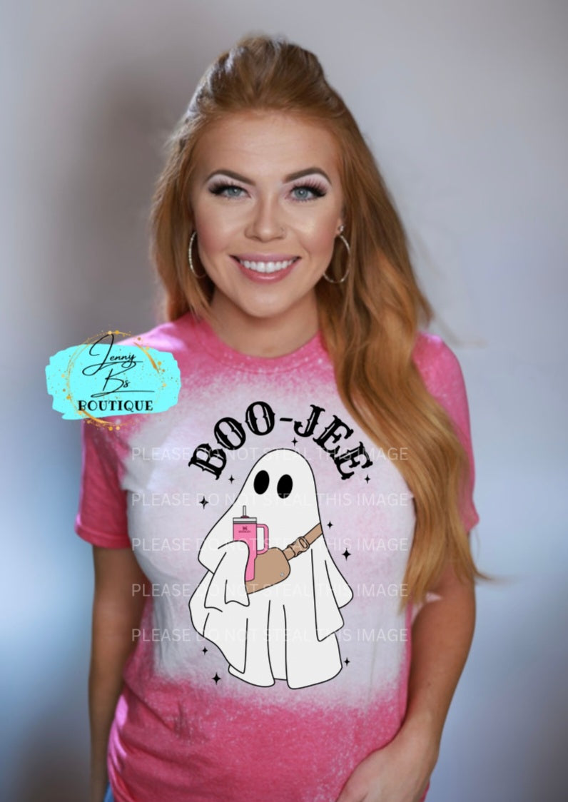 Boo-Jee Ghost Bleached T-Shirt