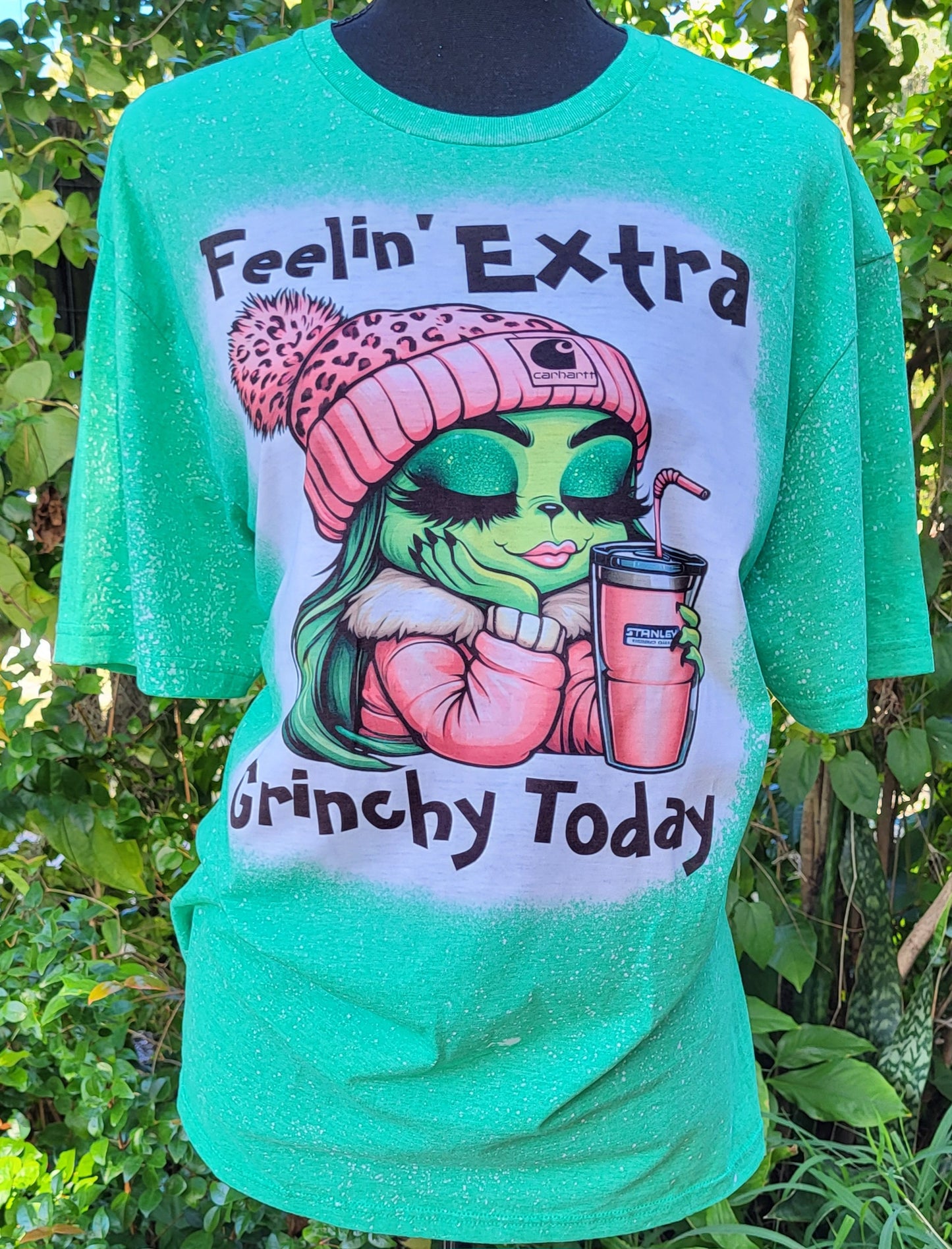 Grinch Girl Feelin' Grinchy Tee