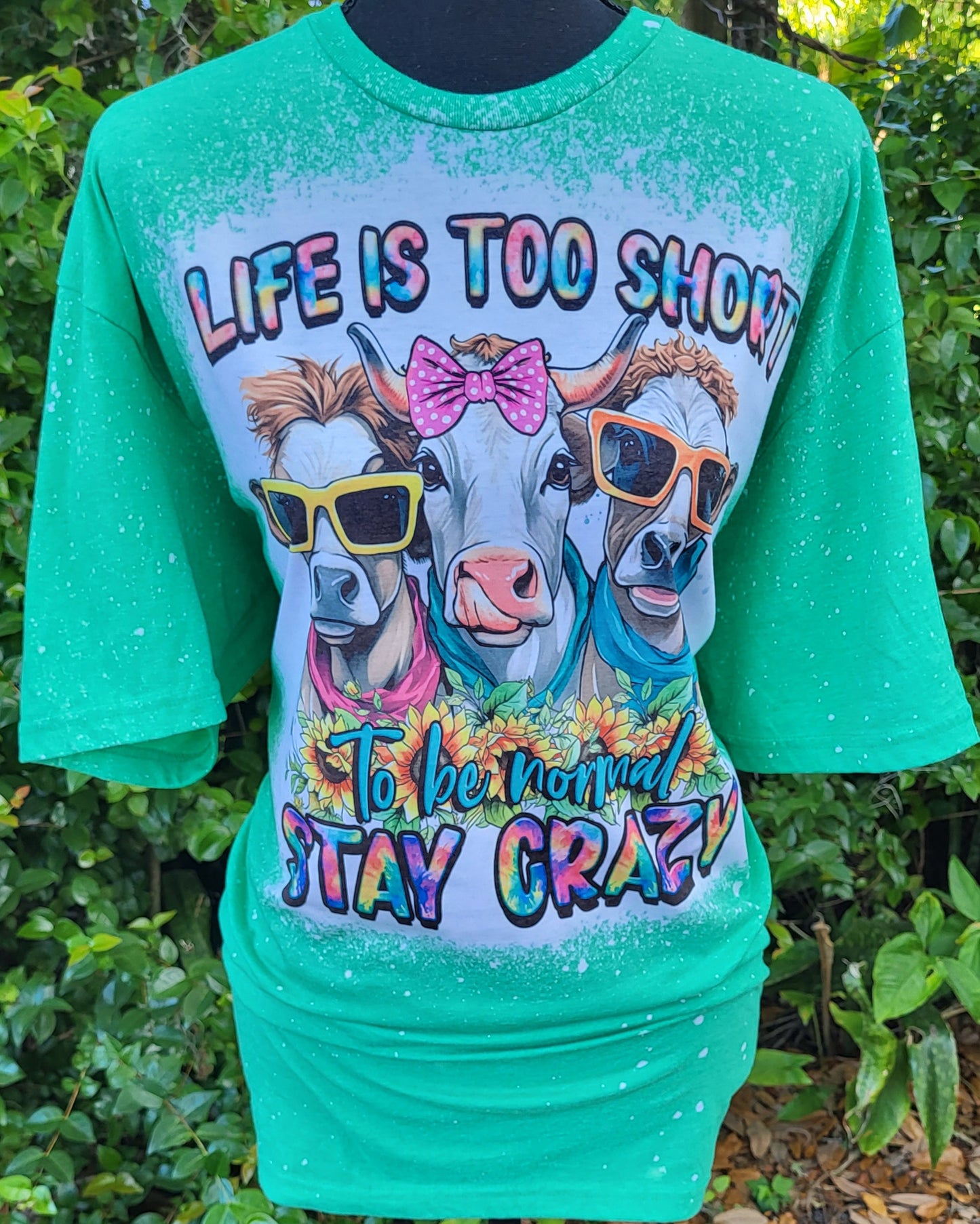 Life is Too Short to be Normal, Stay Crazy Tee