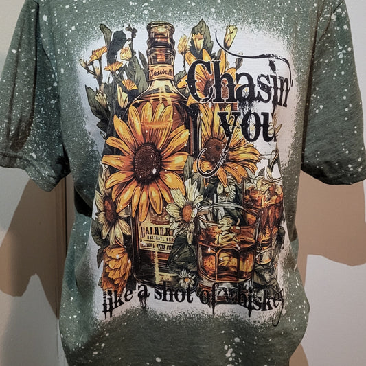 Chasin You Bleached T-Shirt