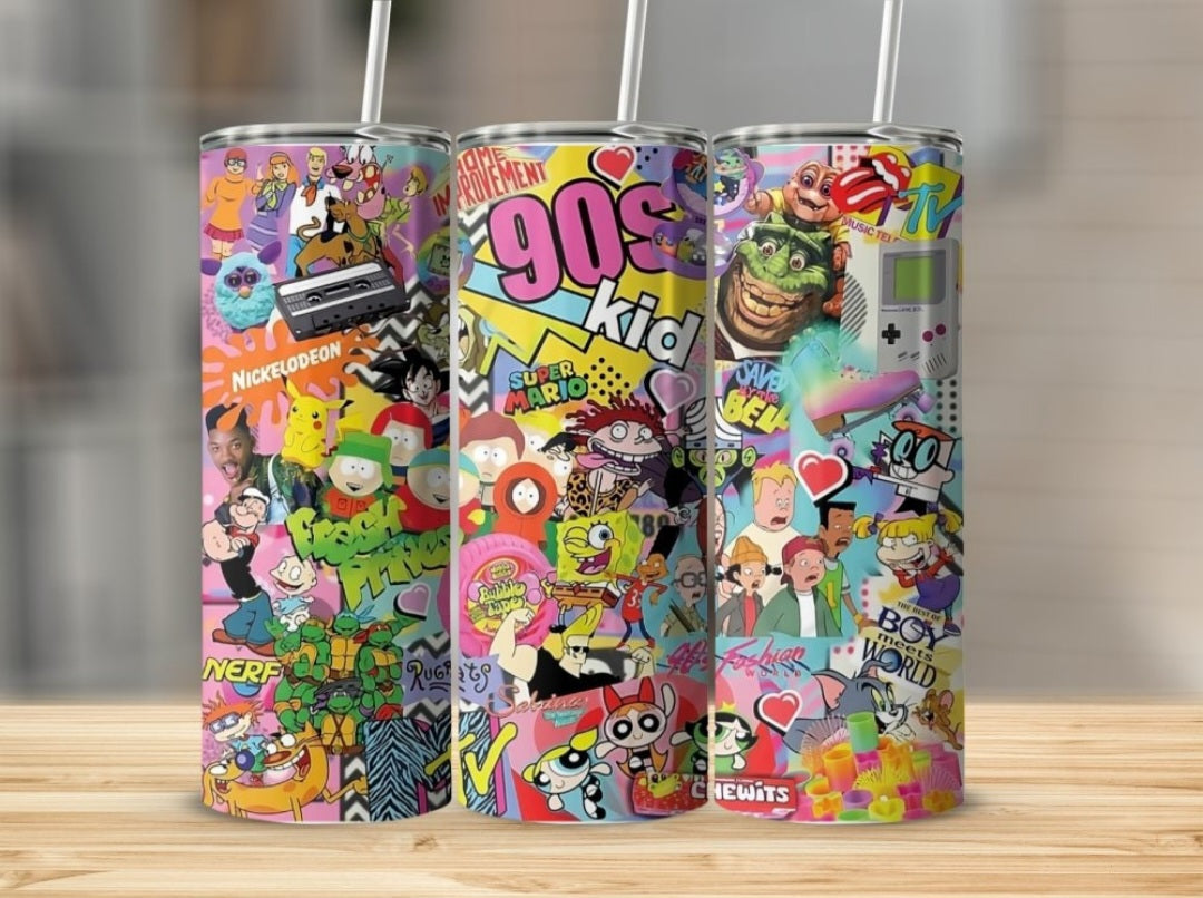 90s Kid Tumbler