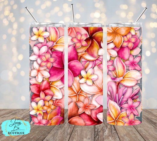 Plumeria Tumbler