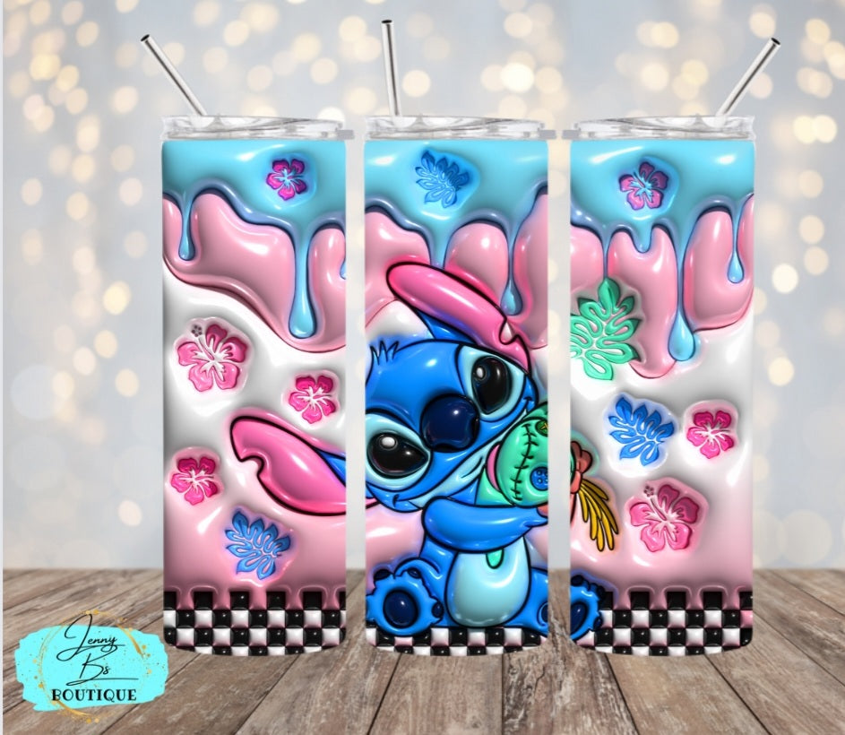 3D Stitch Tumbler