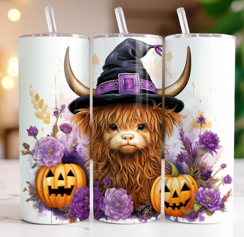 Halloween Baby Cow Tumbler