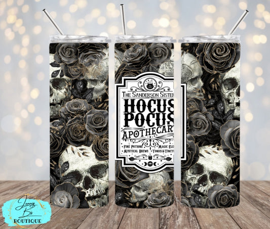 Black & White Hocus Pocus Tumbler