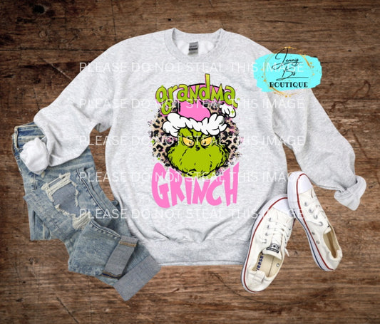 Grandma Grinch Sweater