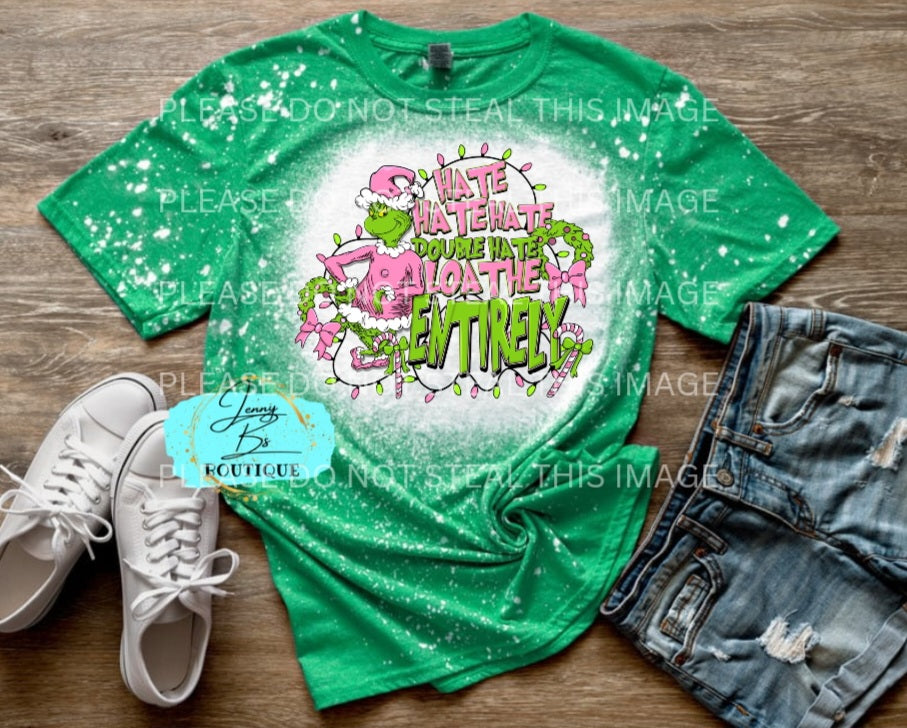 Grinch Hate Tee