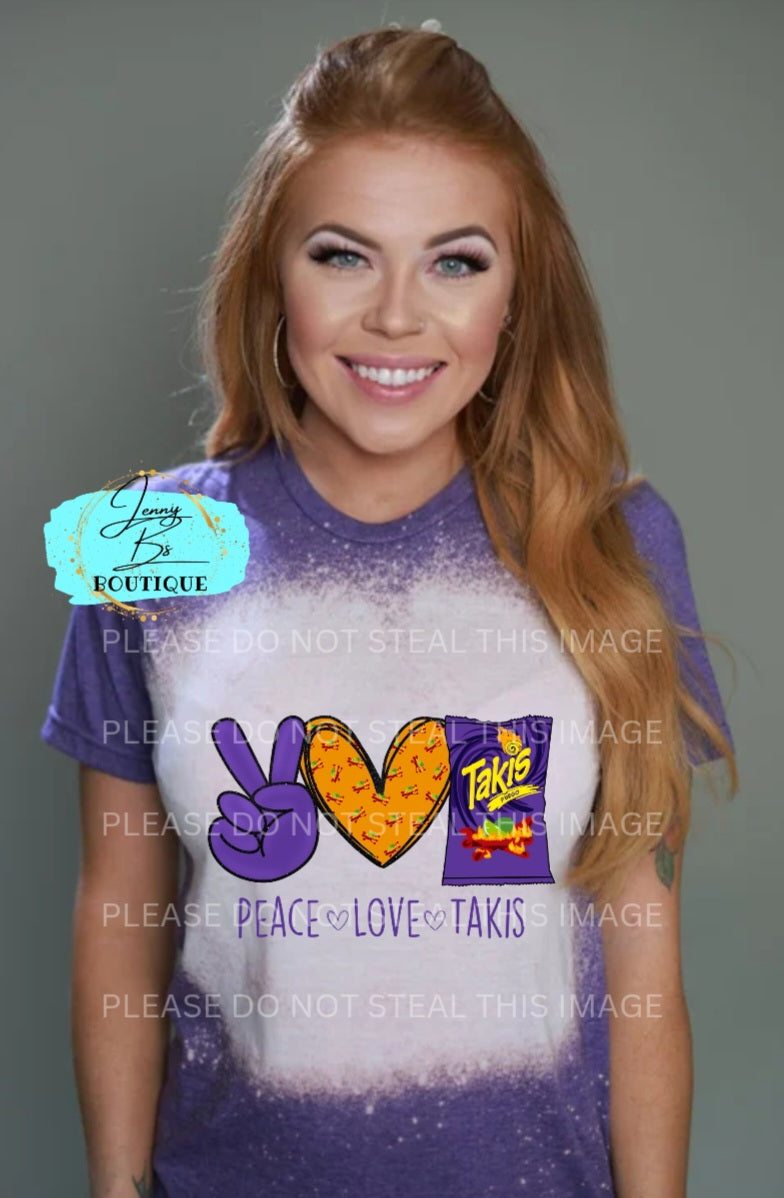 Peace Love Takis Tee