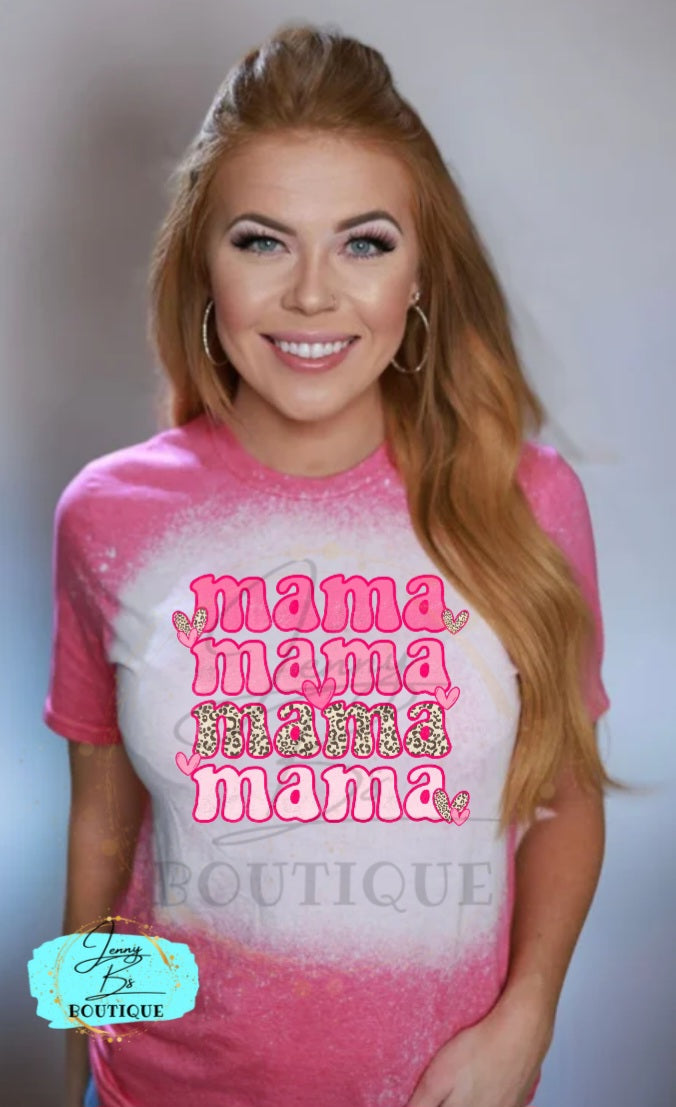 Mama Bleached Tee