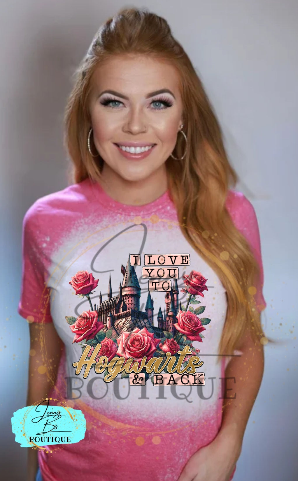 Love You to Hogwarts and Back Tee