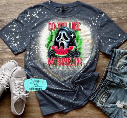 Summer Ghostface Do You Like Watermelon Tee