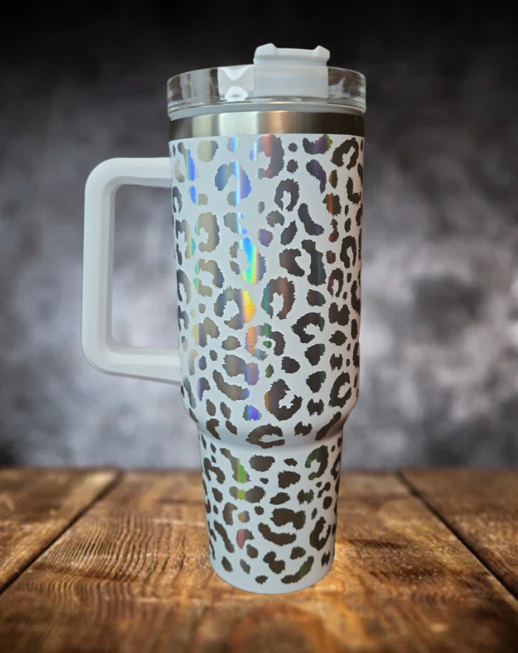 40 Ounce Leopard Tumblers