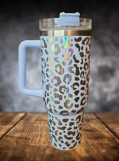 40 Ounce Leopard Tumblers