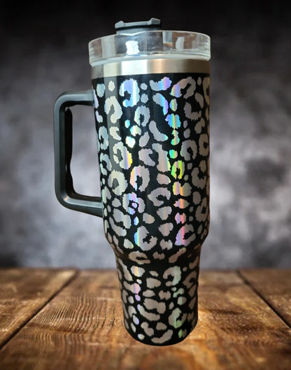 40 Ounce Leopard Tumblers