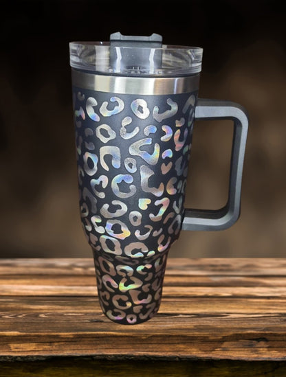 40 Ounce Leopard Tumblers