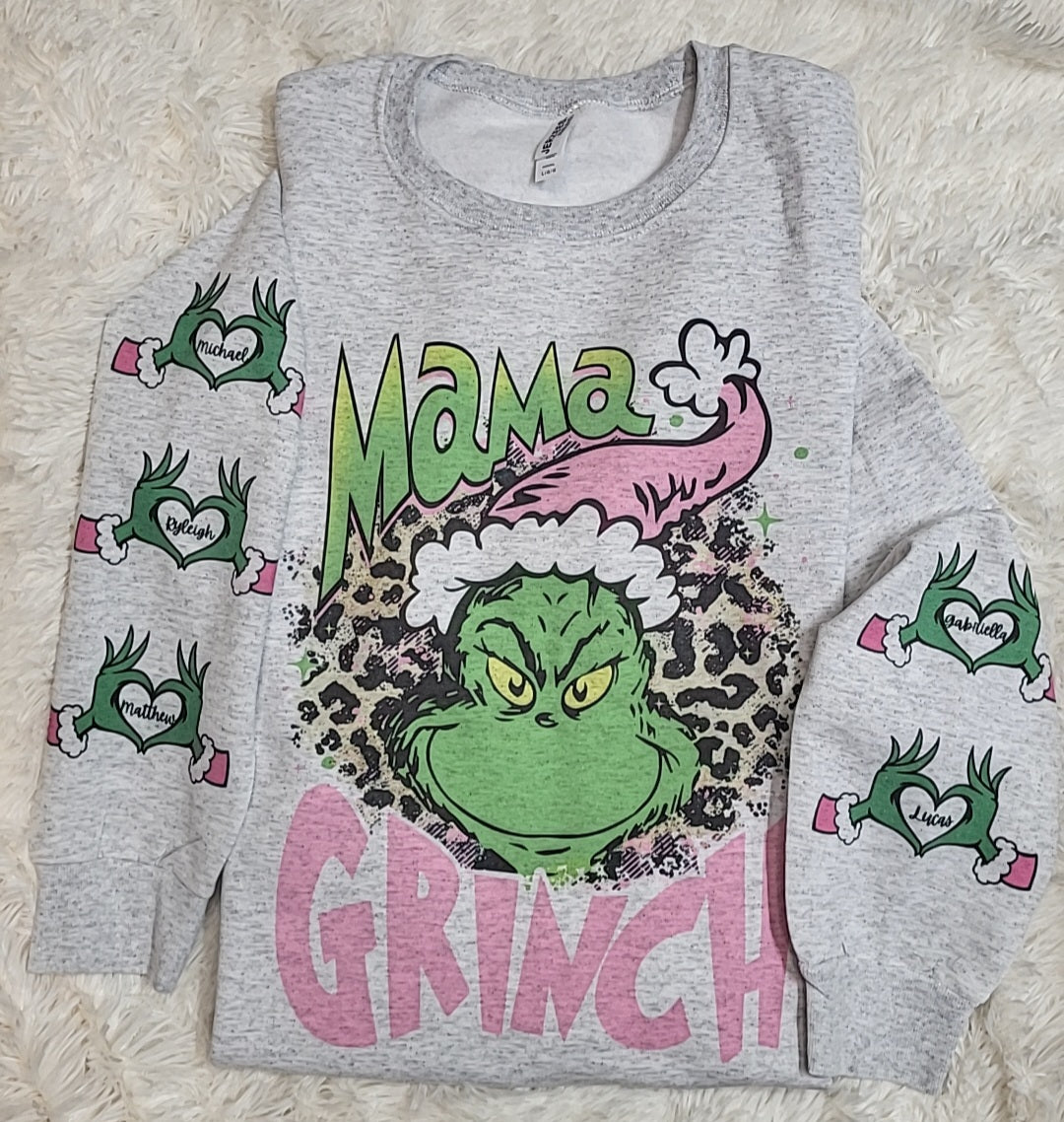 Mama Grinch Sweater