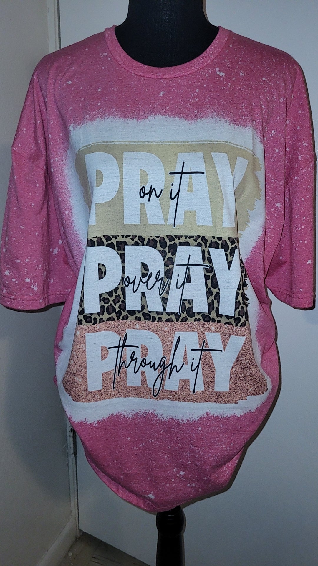 Pray on it bleached T-Shirt