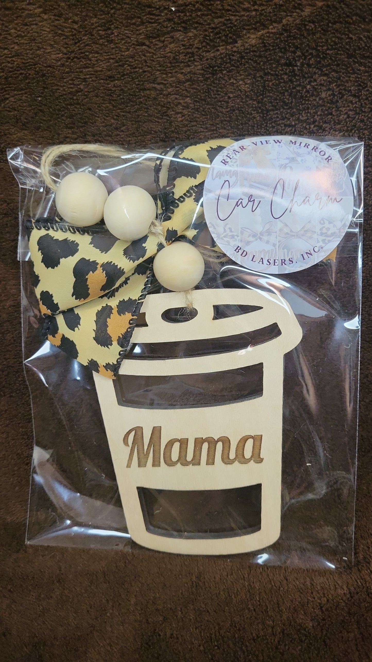 Coffee Mama Car Charm