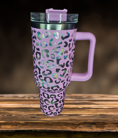 40 Ounce Leopard Tumblers