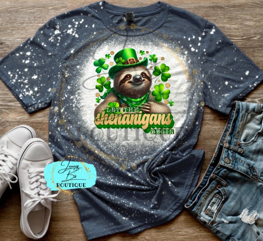 Shenanigans Sloth Tee