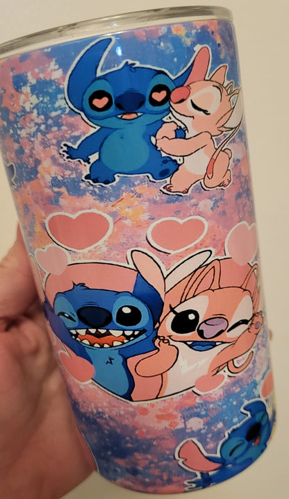 Stitch Angel Mini Tumbler