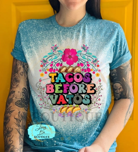 Tacos Before Vatos Tee