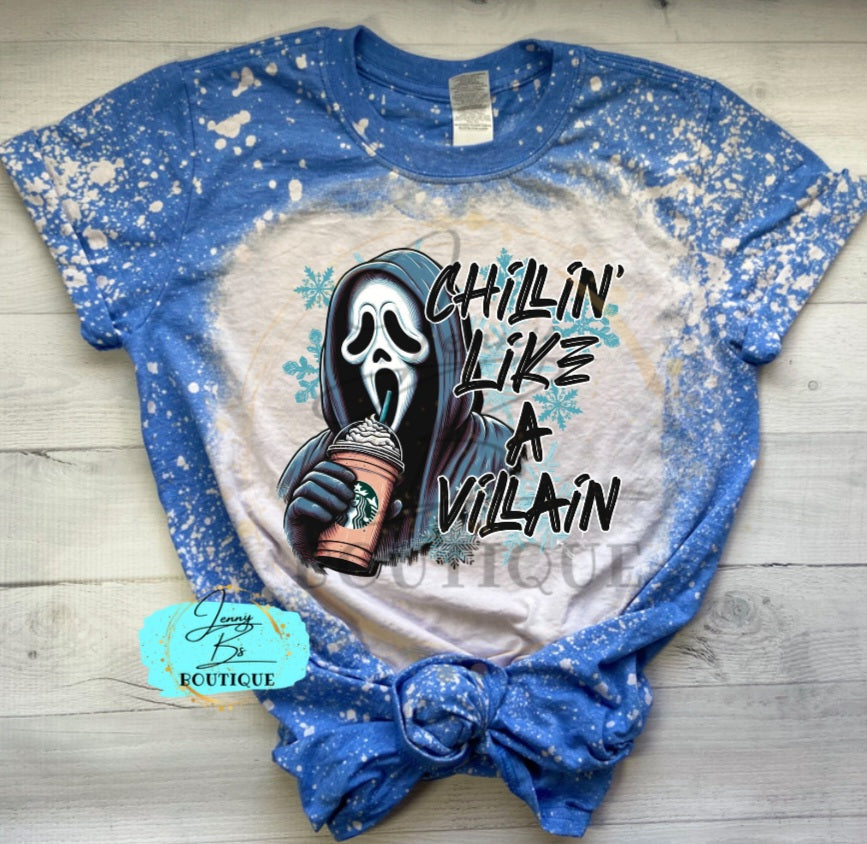 Ghostface Chillin Like a Villain Tee