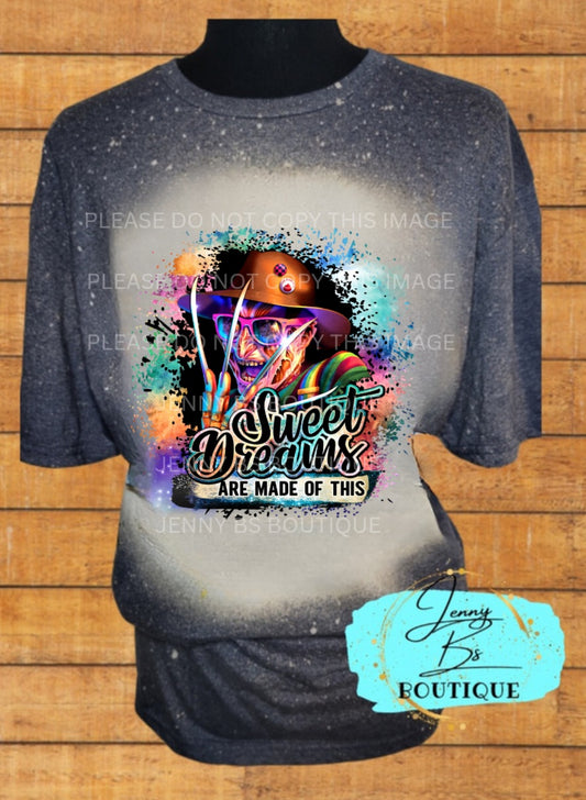 Bleached Freddy Sweet Dreams T-Shirt