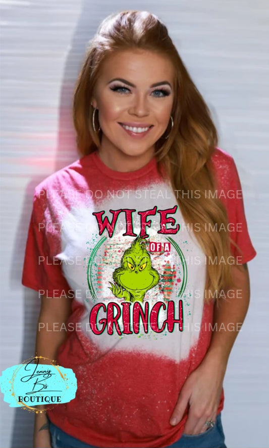 Wife of a Grinch Tee