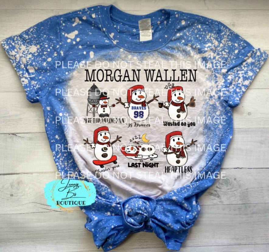 Morgan Wallen Snowman Tee