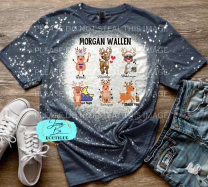 Morgan Wallen Reindeer Tee