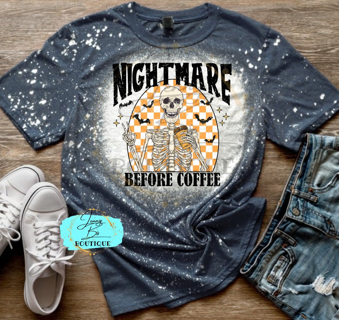 Nightmare Before Coffee Tee