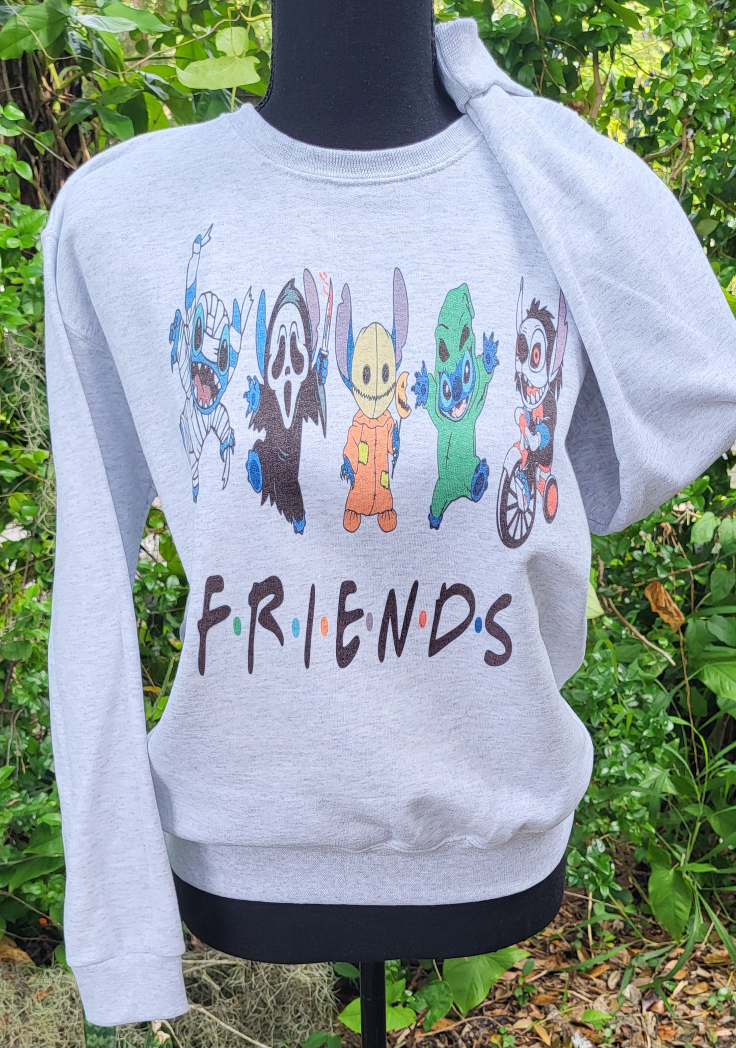 Horror Stitch Friends Kids Sweater