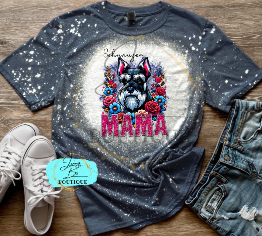 Schnauzer Mama Tee