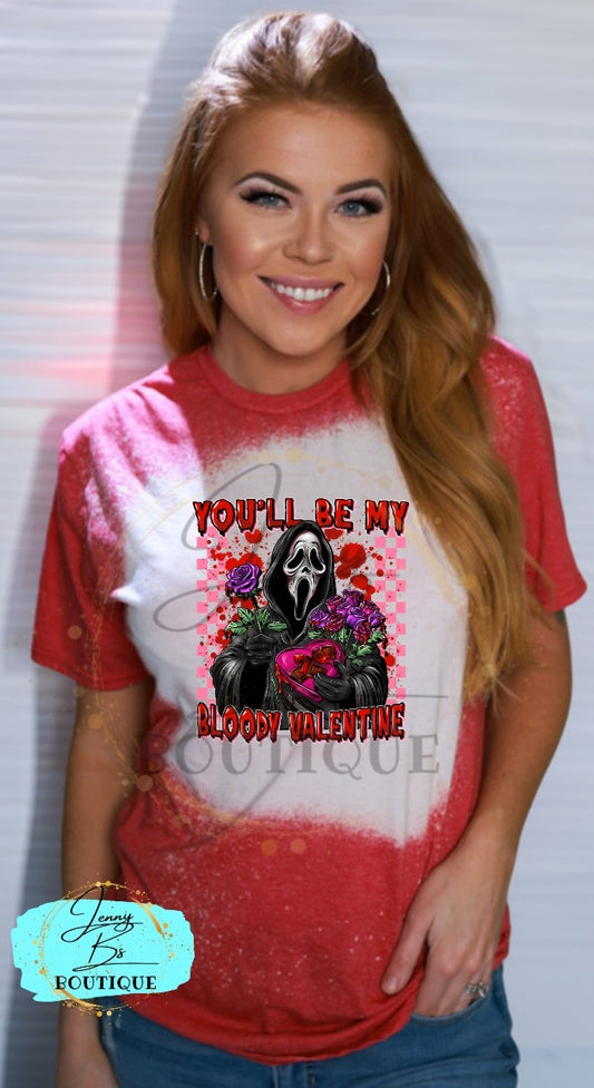 Ghostface Bloody Valentine Tee