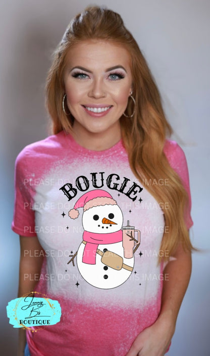 Bougie Snowman Tee