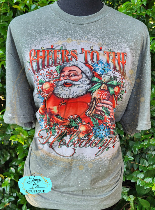 Cheers to the Holidays Tee