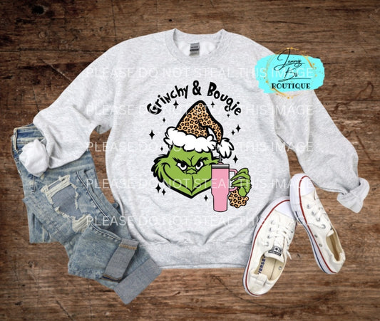 Grinchy & Bougie Sweater