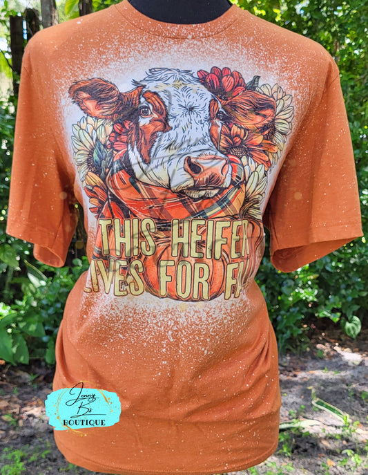 This Heifer Lives For Fall Tee