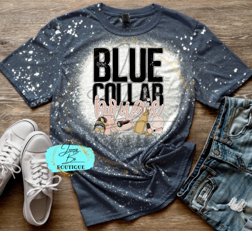 Blue Collar Bougie Tee