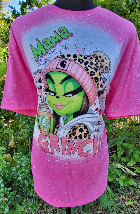 Boujee Mama Grinch Tee