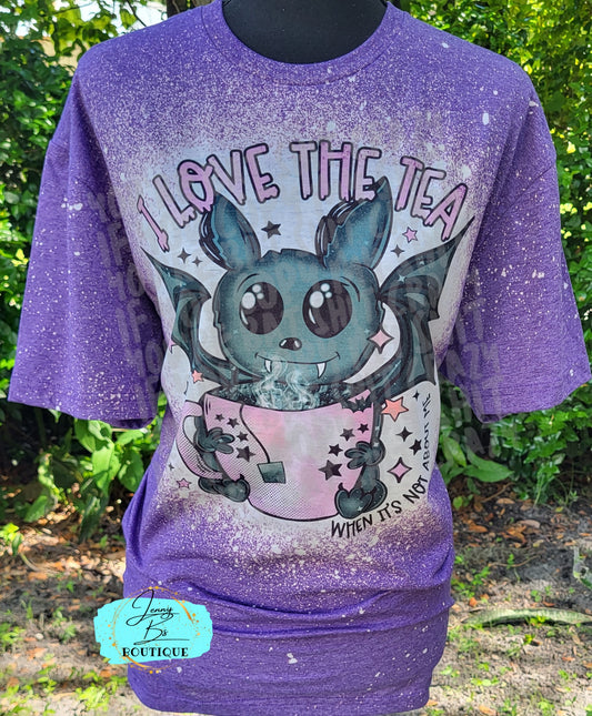 I Love The Tea Bat Tee