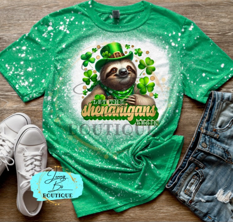 Shenanigans Sloth Tee