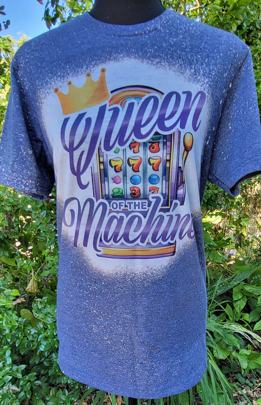 Bleached Queen of the Machine Tee