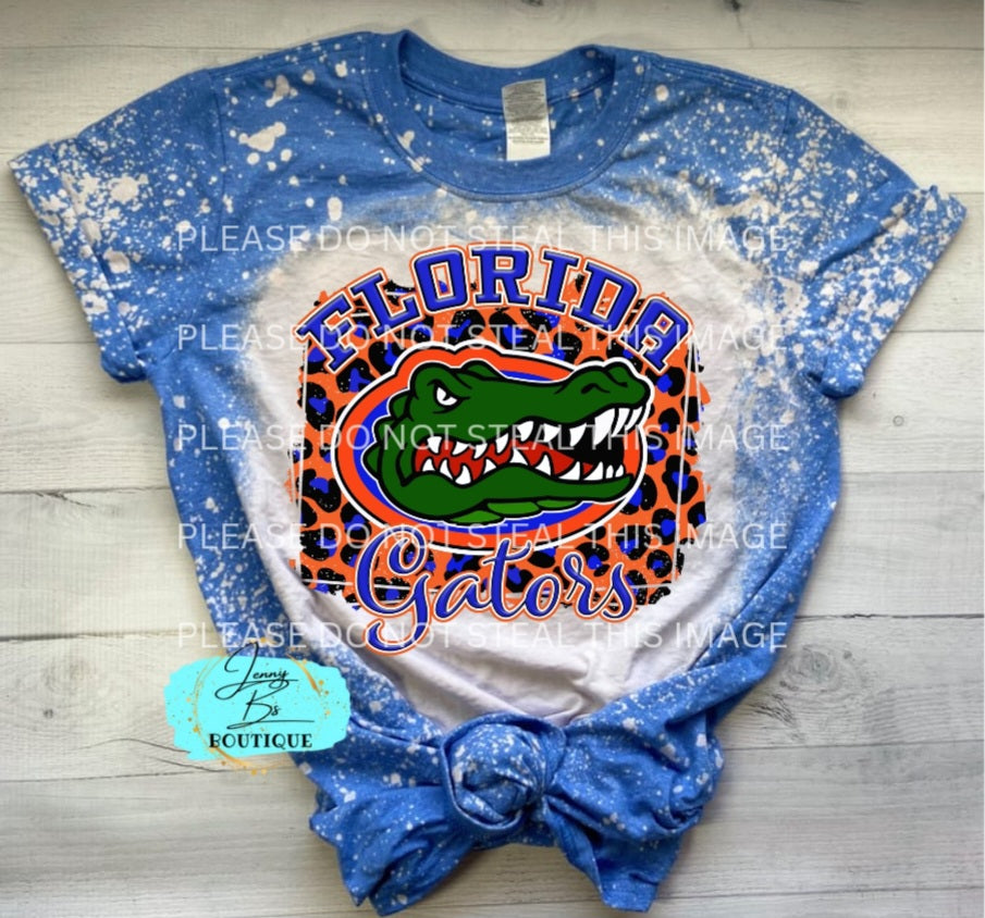 Bleached Gators Tee