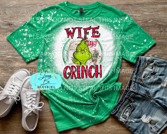 Wife of a Grinch Tee