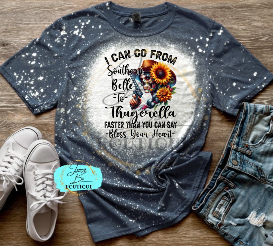 Southern Belle to Thugerella Tee