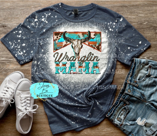 Wranglin' Mama Tee