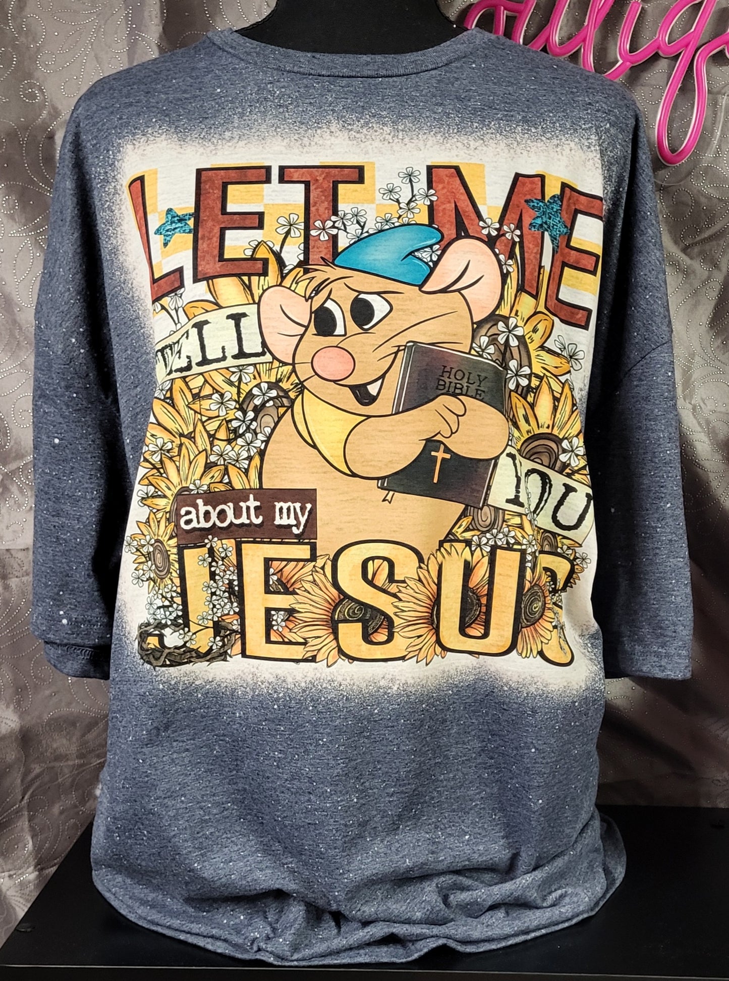 Gus Let Me Tell You About My Jesus Tee