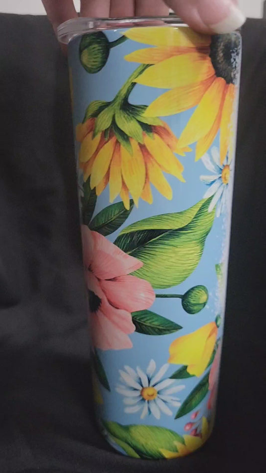 Floral Mama Tumbler